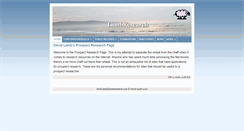 Desktop Screenshot of lambresearch.com